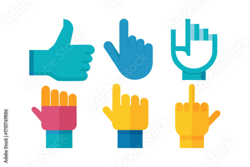 set of hands
