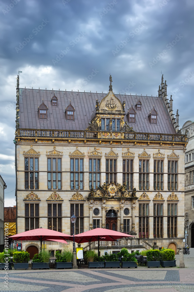 Fototapeta premium Haus Schutting in Bremen, Germany