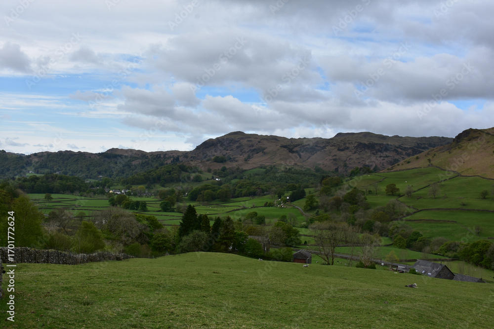 Obraz premium Beautiful Landscape in the English Countryside