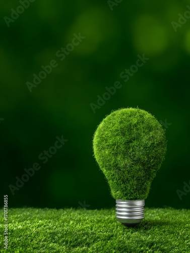 Green Plant Light Bulb Innovation