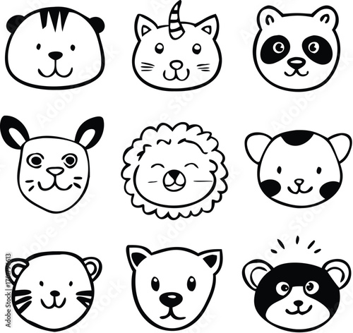 set of animals