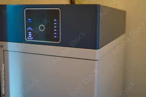 Home battery for solar energy storage, enabling self-consumption and supporting the energy transition. Optimizes renewable energy use, reducing grid reliance.