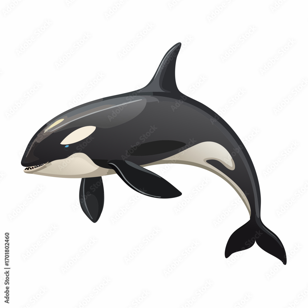 Naklejka premium Orca