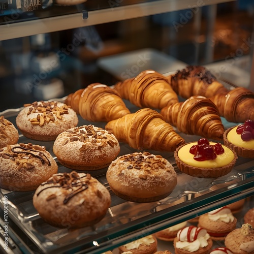 Assorted Fresh Biscuits and Pastries

