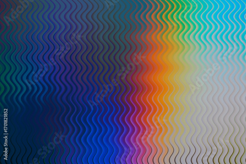 Colorful Wave Pattern, Abstract Background Texture