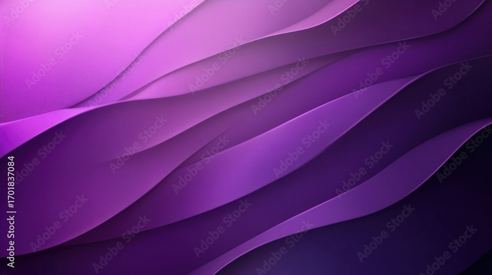 Obraz premium Solid Purple Background with a Subtle Gradient Effect, Elegant and Clean.