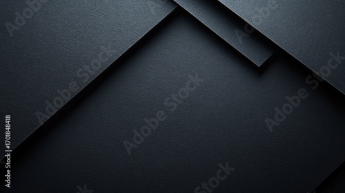 Sheet of Black Paper Texture Background  Clean and Simple Design.