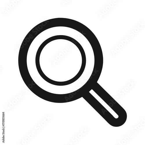 vector magnifying glass icon