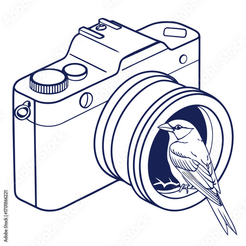 sketch of camera