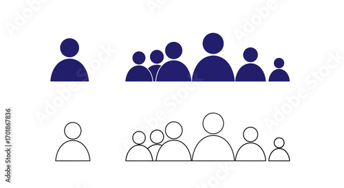 Understanding Group Dynamics and Social Interaction with Visual Representations of People Sizes and Colors