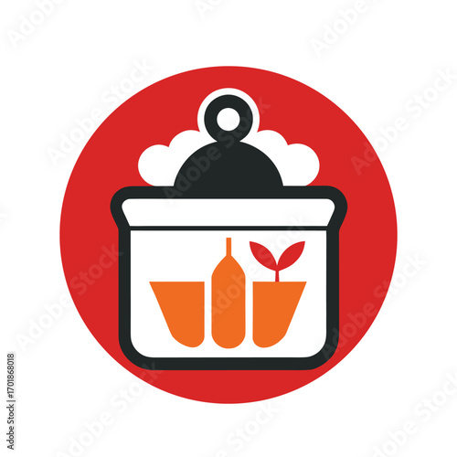 A 3D metallic recycle bin icon for your vector illustration needs