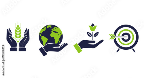 Sustainable Agricultural Practices for Global Food Security and Environmental Preservation Achieving Growth Targets