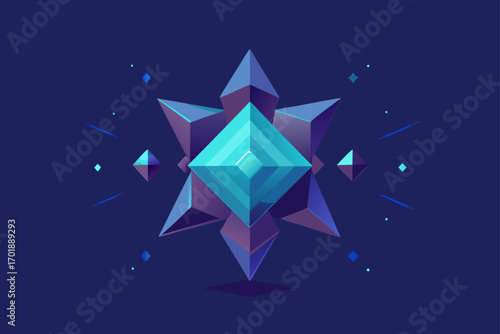 AI Generated Light Fractals In 3D Space