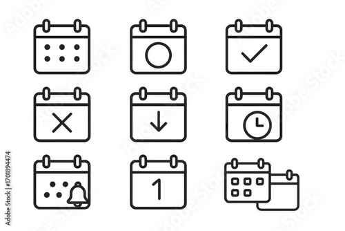 Various Arrows Thin Line Icon Set for Graphic Design, Web Design, Apps, Adverts, UI Elements, Vector Outline Arrows, Directional Signs, Minimalist Vector Collection