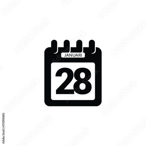 : 28 Januari calender icon
