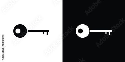 key icon symbol for templates, web design and infographics