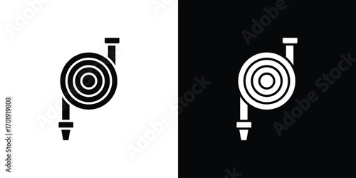 Hose icon symbol for templates, web design and infographics