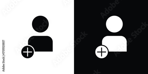 Follower icon symbol for templates, web design and infographics