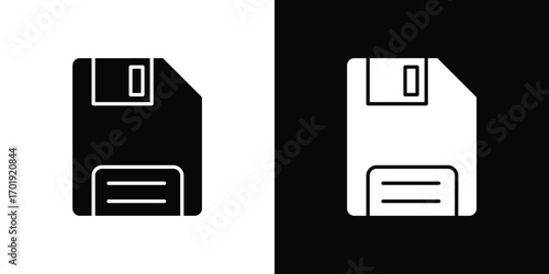 Floppy disk icon symbol for templates, web design and infographics