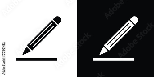 Edit text icon symbol for templates, web design and infographics