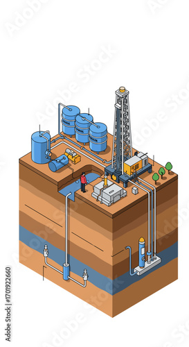 Understanding the process of deep underground resource extraction and well construction for geothermal energy development