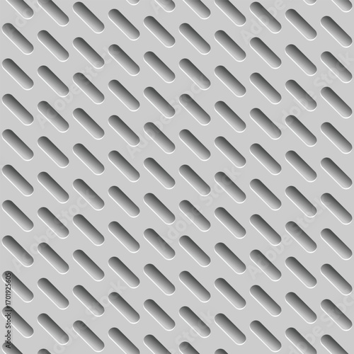 Metal Perforated Pattern Background Design