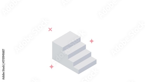 Wallpaper Mural Progress isometric animation MP4 file Torontodigital.ca