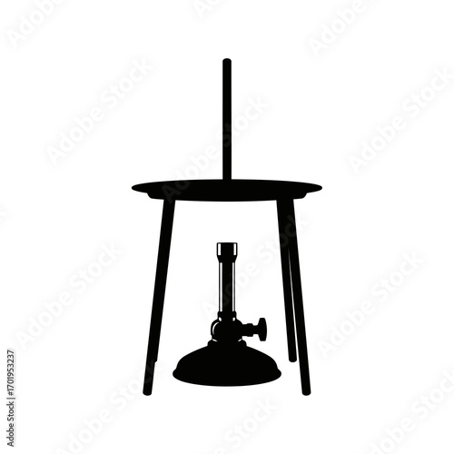 Bunsen Burner Setup