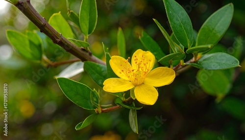 Close-up of a vibrant yellow flower (2)