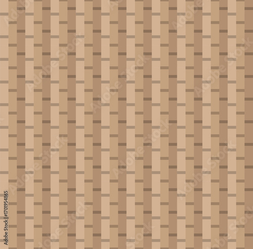Wood Brown Sketch Seamless Background Pattern