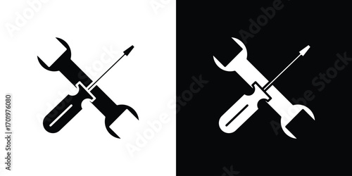 Repair icon design illustration. icon concept in flat