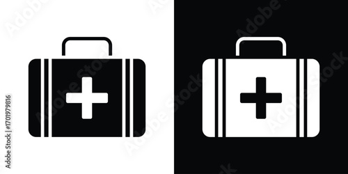 First aid icon design illustration. icon concept in flat
