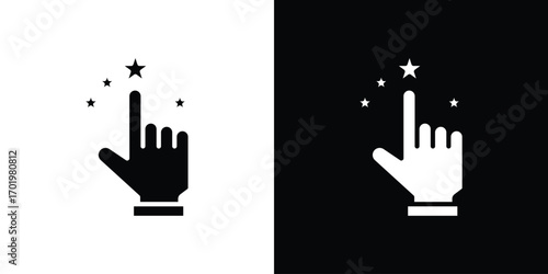 Customer feedback icon design illustration. icon concept in flat