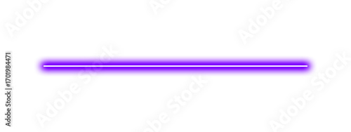 sparkling purple neon light streak motion on transparent background