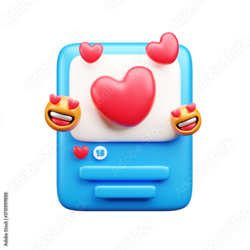Social Media Vibes: Emojis, Chats & Love