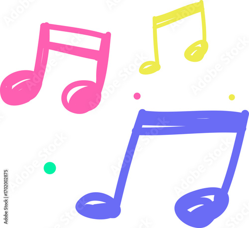 Doodle Music Notes