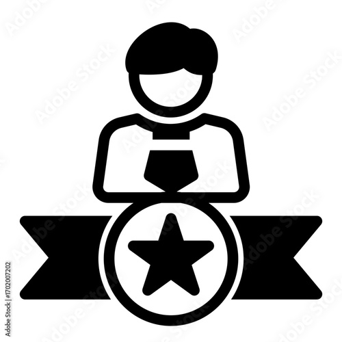 Corporate Management Chief icon from the Corporate icon collection (Mixed Style)
