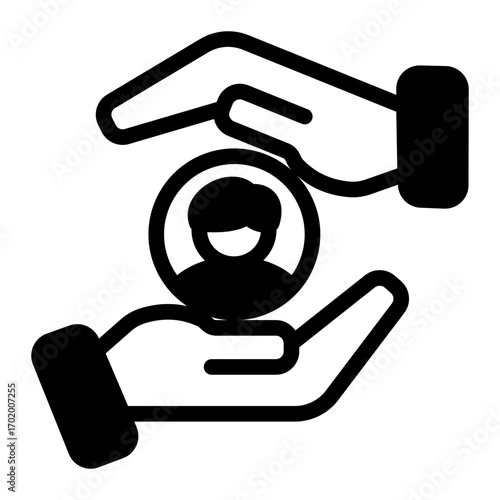 Corporate Support Service icon from the Corporate icon collection (Mixed Style)