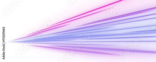 Transparent background with layered speed streaks and laser-like flares simulating extreme acceleration. Bright curves give a futuristic racing edge. Great for video games or posters. PNG