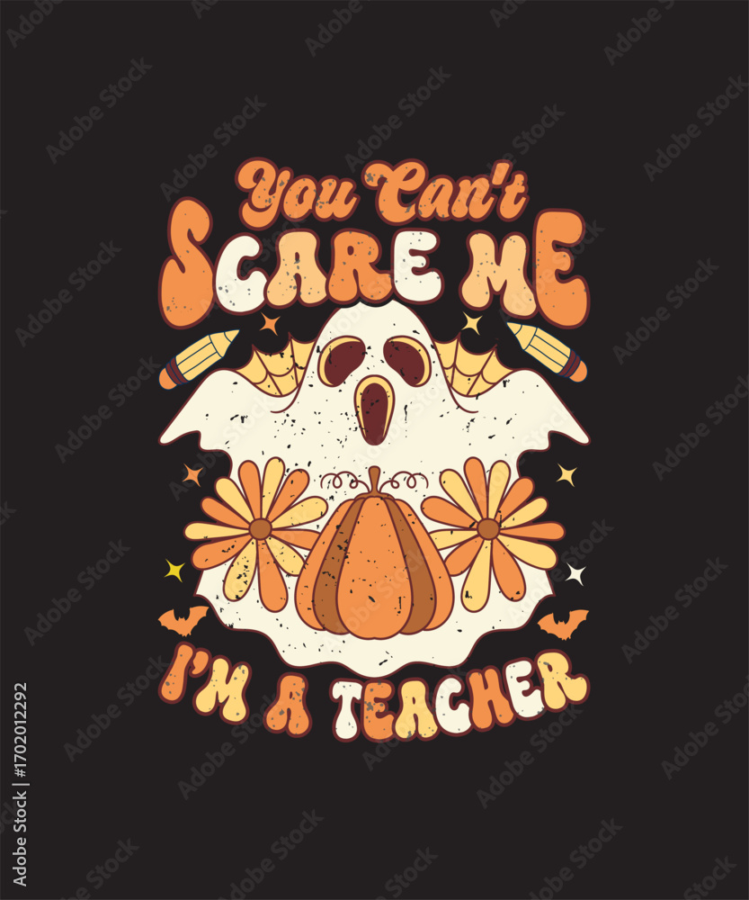 Fototapeta premium halloween t-shirt design, typography, graphic designer, design, clothing, fashion design, illustration, cartoon, t-shirt, tshirt design, t-shirt design