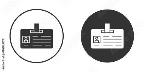 Security badge icons collection. Filled flat icons