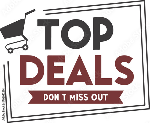 Top Deals Shopping Cart Badge
