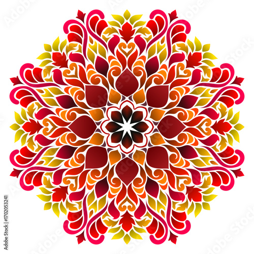 elegant and classy mandala design for coloring book, mandala art for adults, teens and kids coloring book