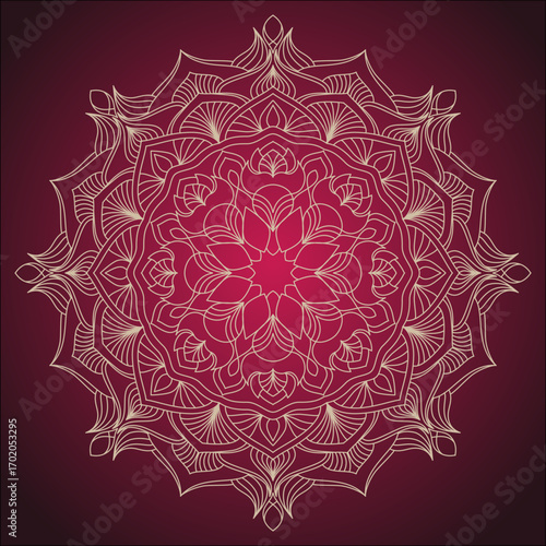 elegant and classy mandala design for coloring book, mandala art for adults, teens and kids coloring book