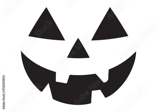 jack o lantern faces logo silhouette vector, pumpkin faces vector silhouette illustration, spooky jack o lantern face design, halloween pumpkin jack o' lantern logo silhouettes vector 