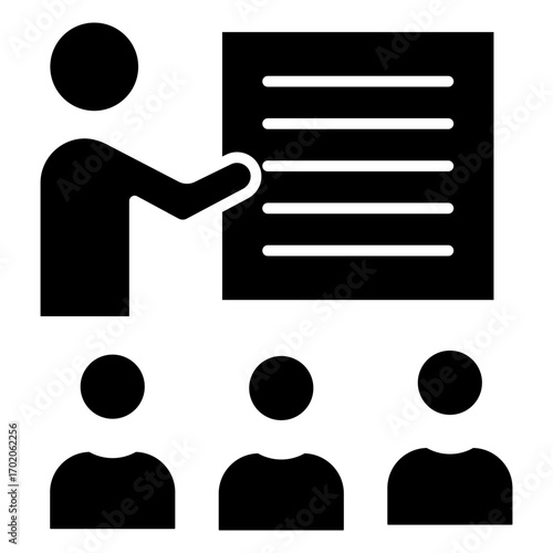 Teach Glyph Icon