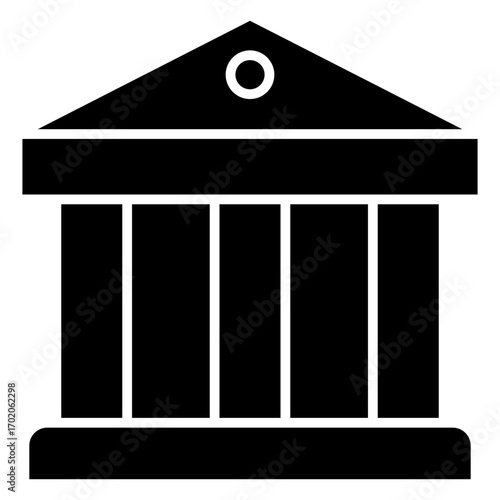 University Glyph Icon