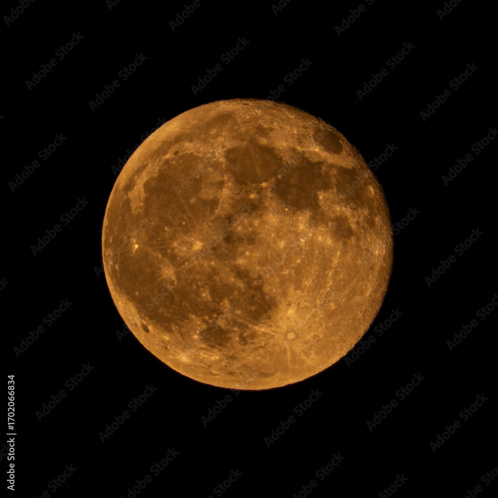 Fototapeta premium The moon the next day of 07 September 2025