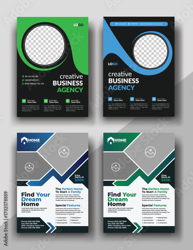 Editable Social Media Poster & Flyer Design Templates | Modern Marketing & Promotional Graphics