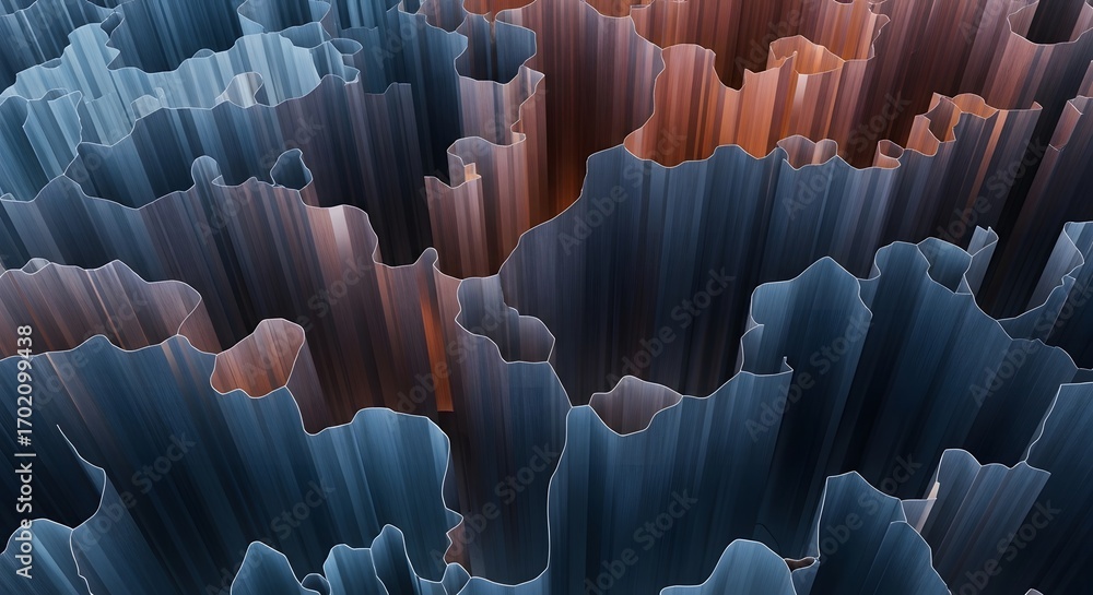 Obraz premium Abstract blue orange texture art background design pattern wallpaper illustration surface backdrop graphic render